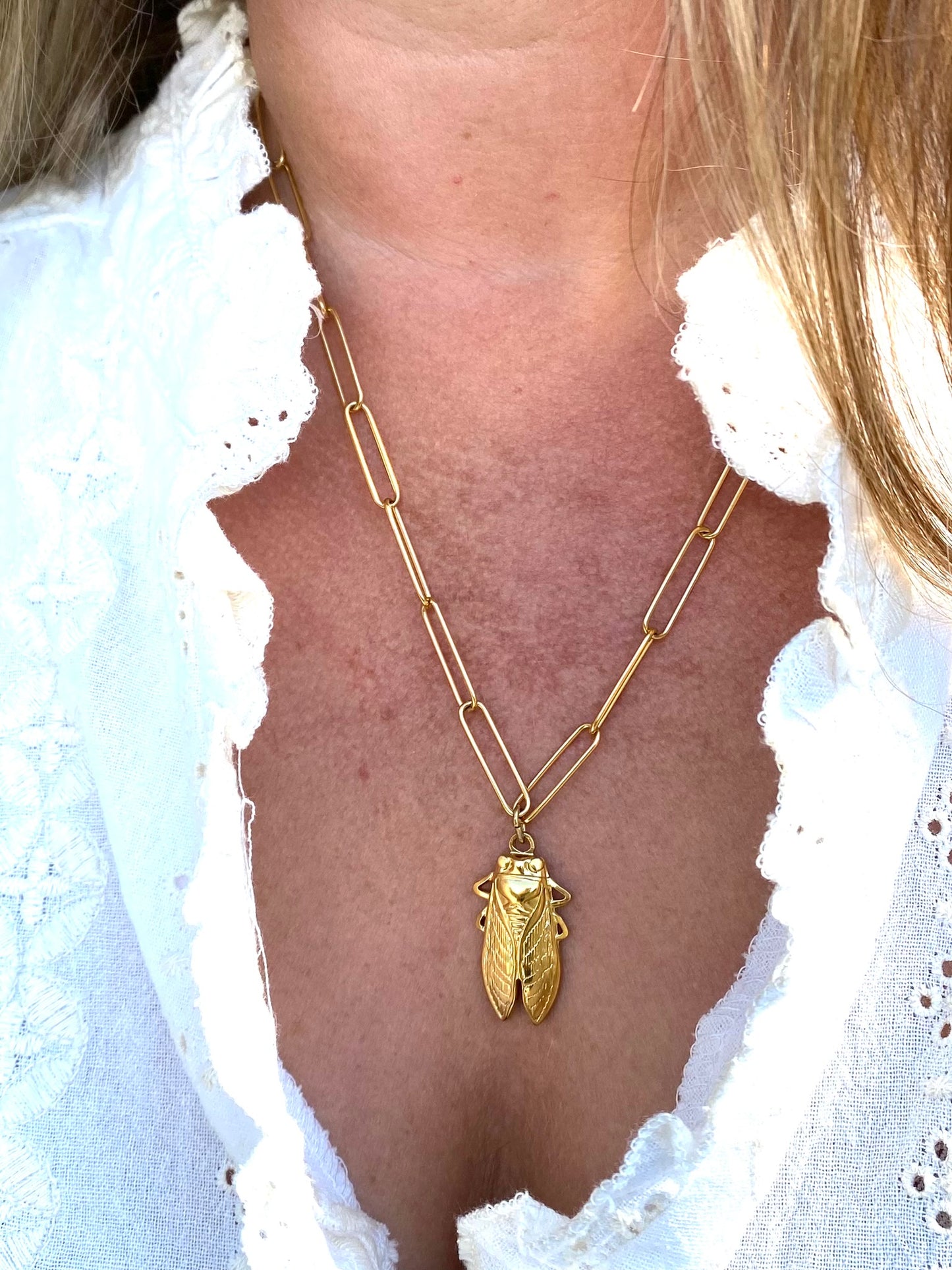 Beetle Necklace