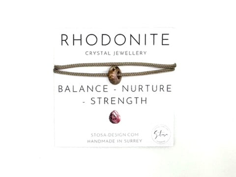 Crystal Sailing Rope Bracelet