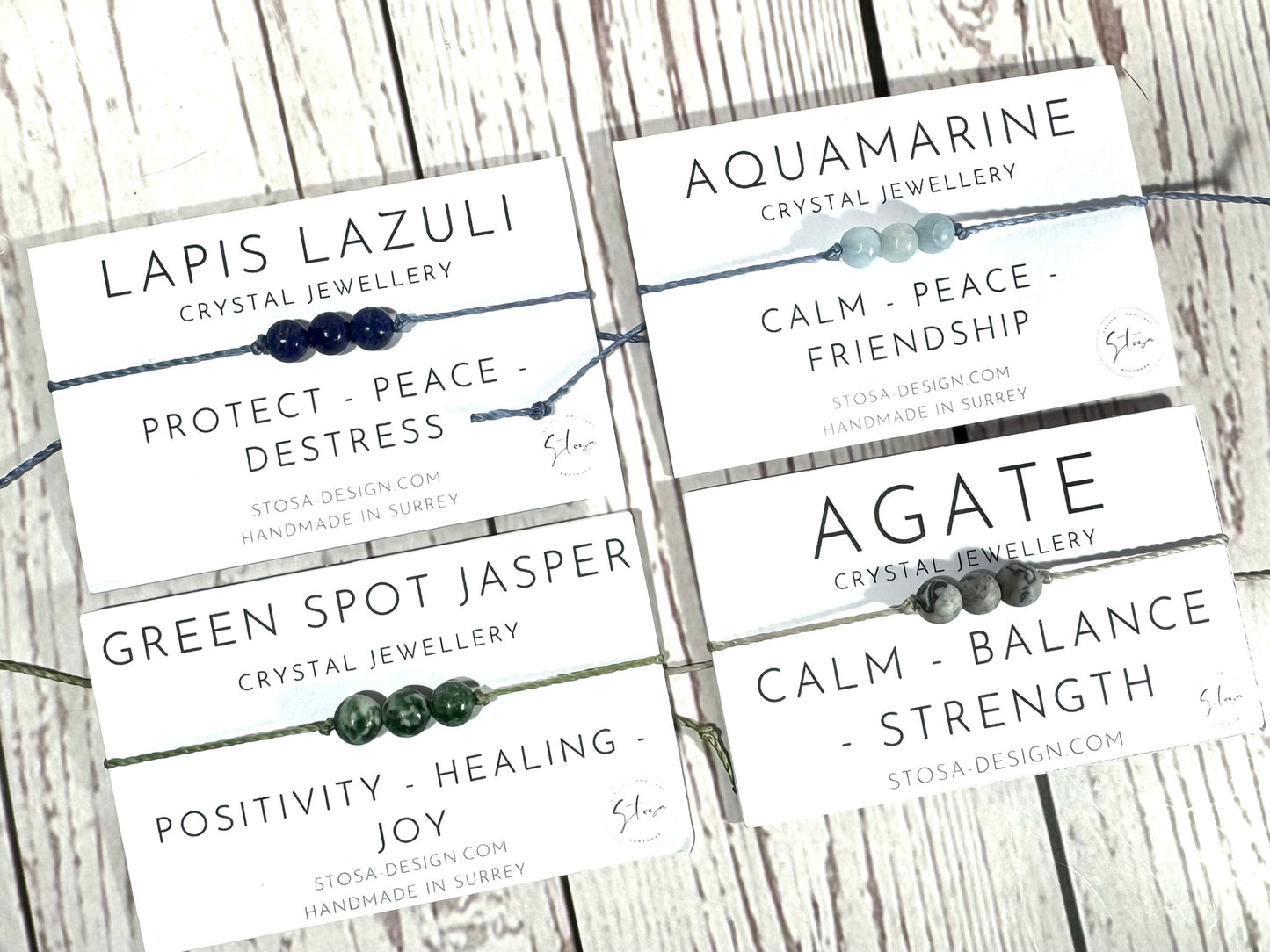 Crystal Mini Beaded Bracelets