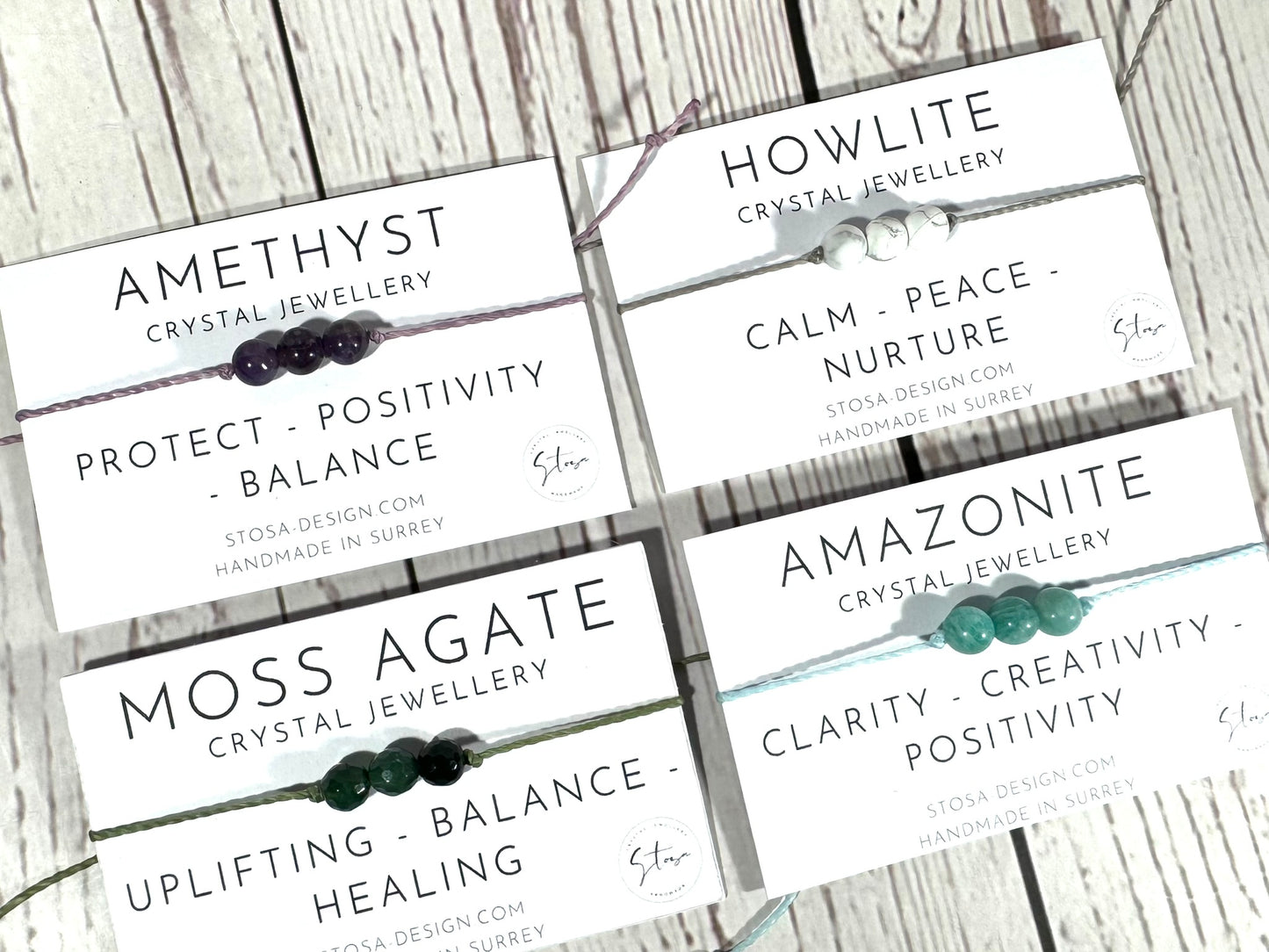 Crystal Mini Beaded Bracelets