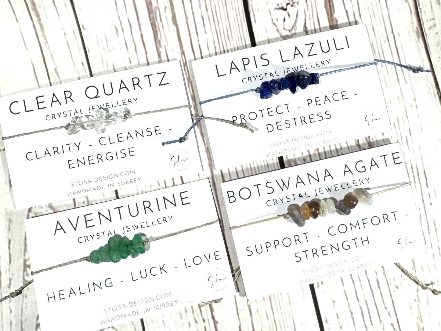 Crystal Mini Beaded Bracelets