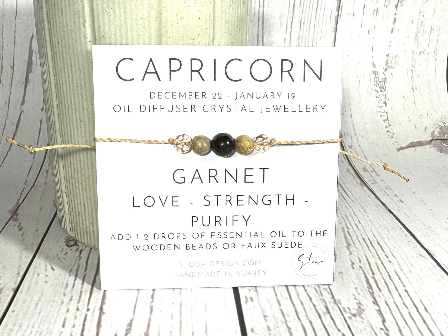 Zodiac Oil Diffuser Bracelet
