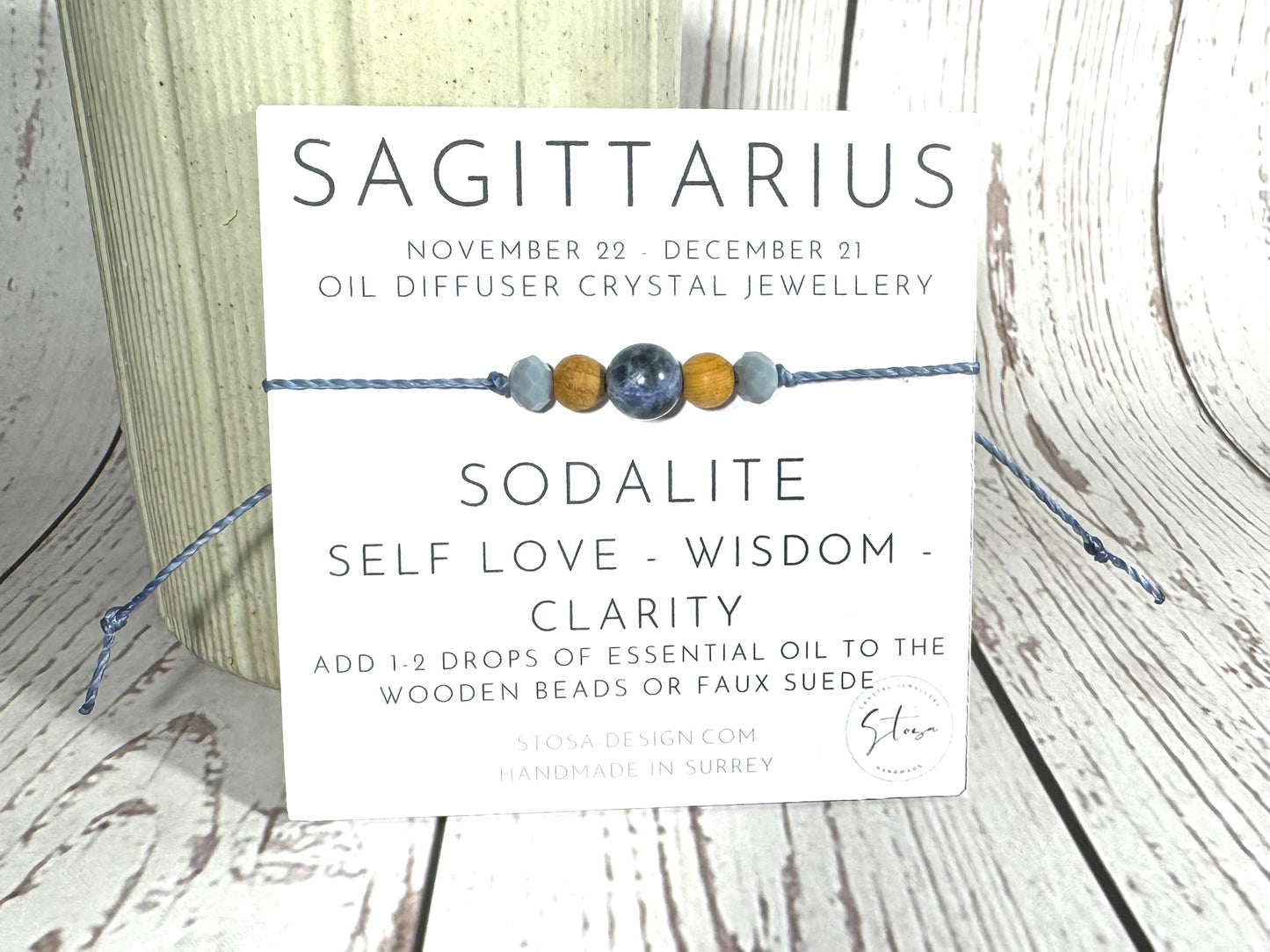 Zodiac Oil Diffuser Bracelet