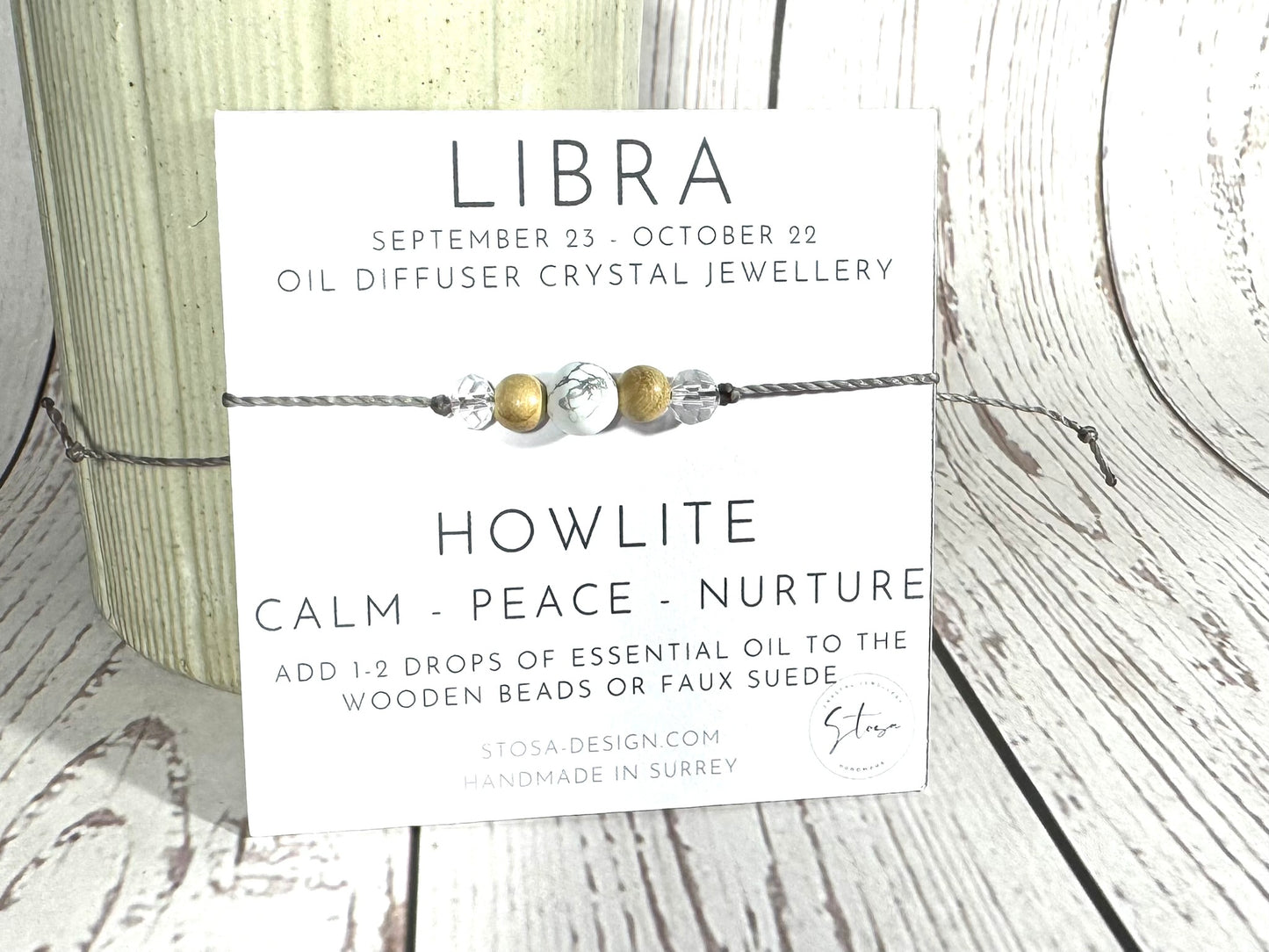 Zodiac Oil Diffuser Bracelet