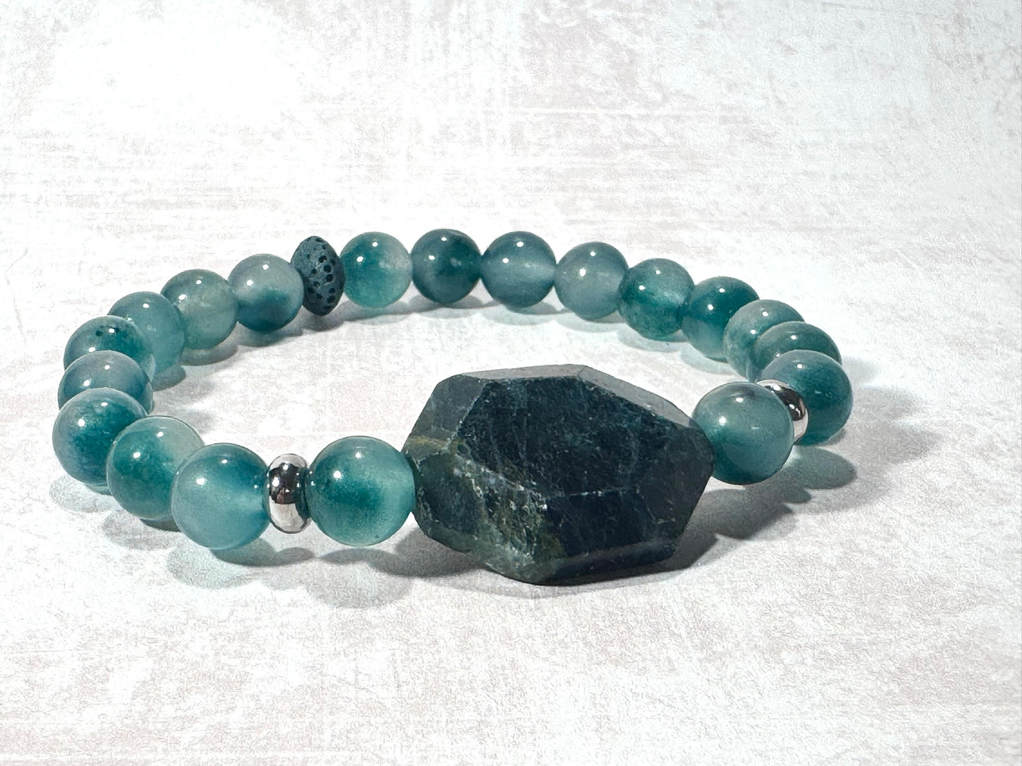 Chunky Apatite Bracelet