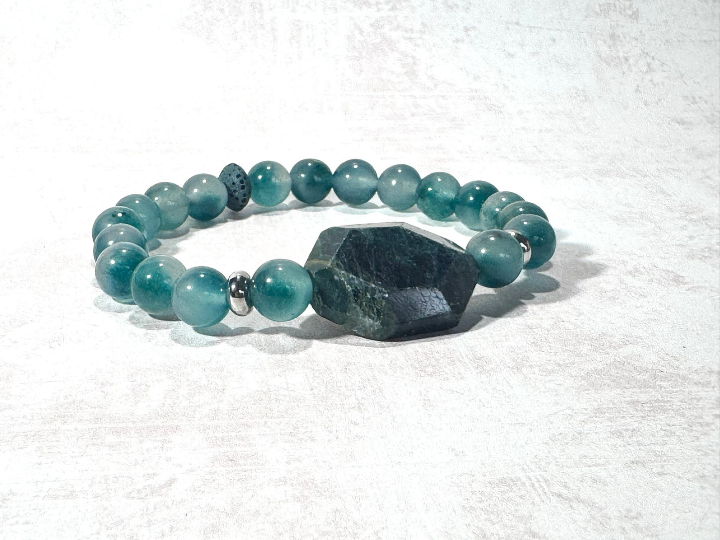 Chunky Apatite Bracelet