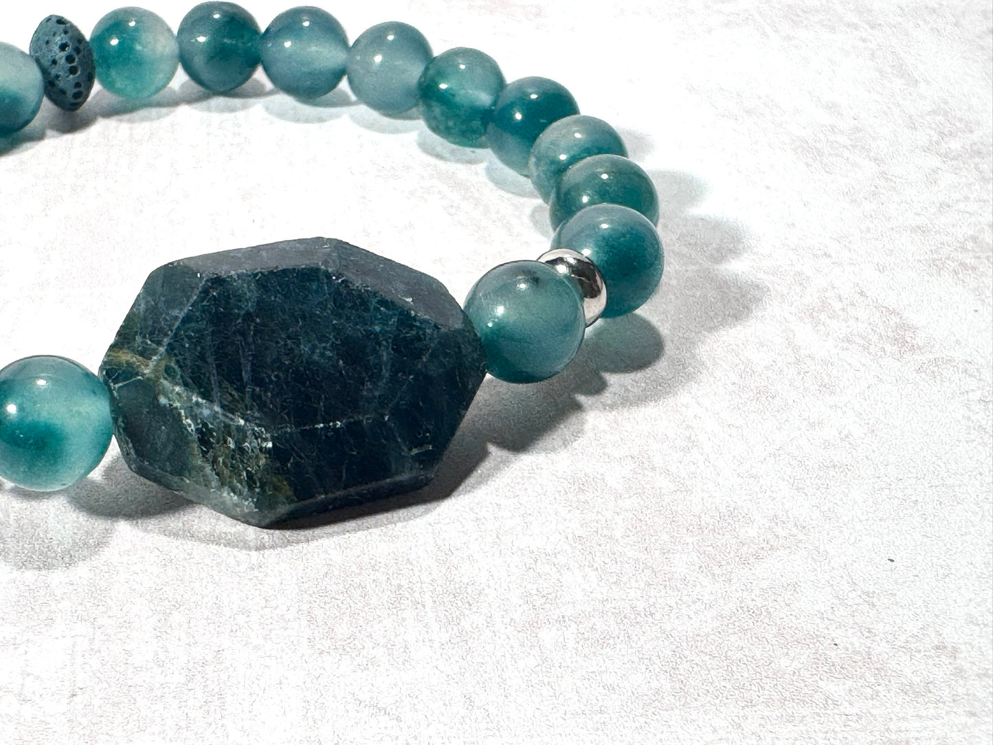 Chunky Apatite Bracelet
