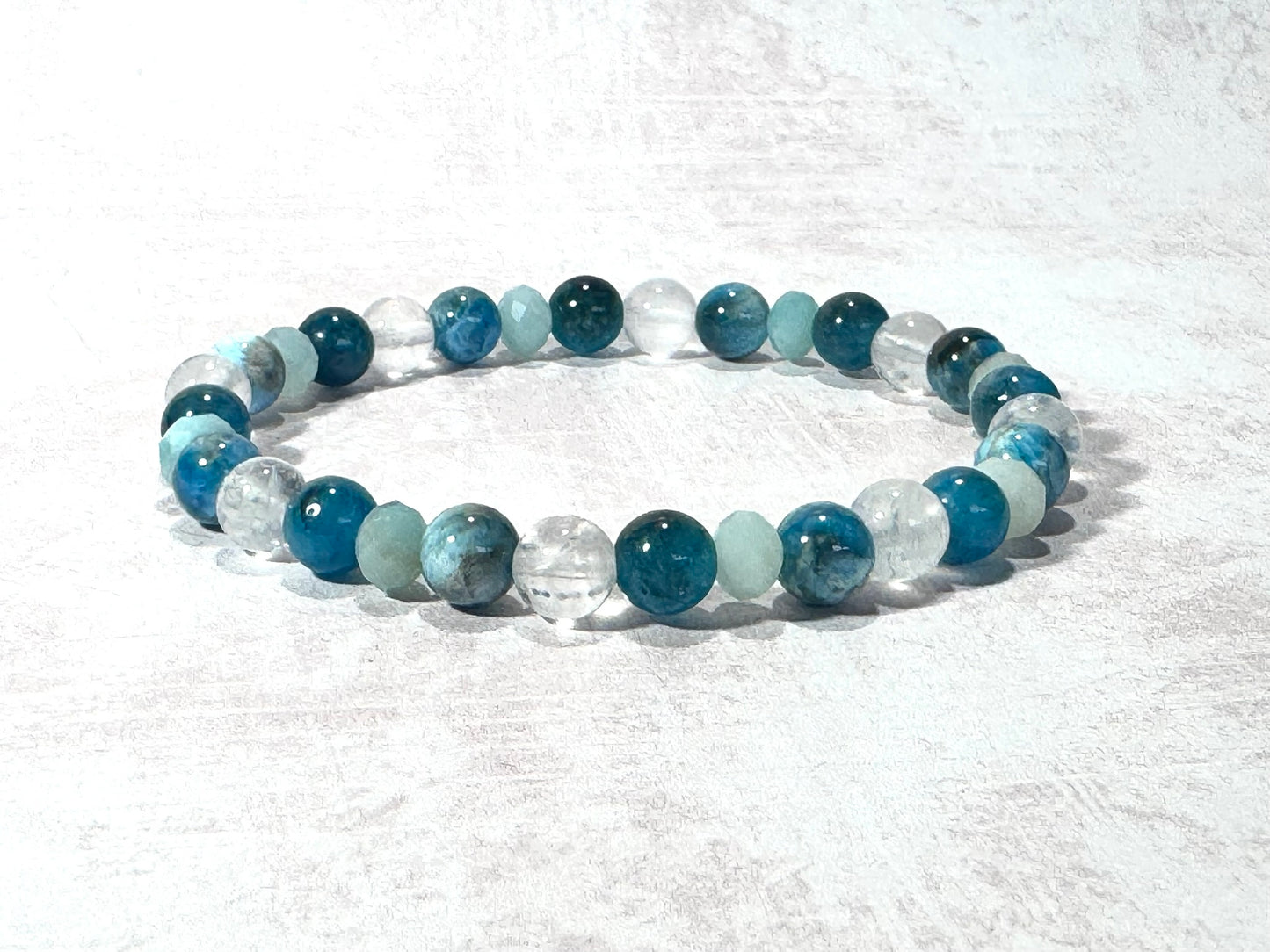 Apatite Mix Gemstone Bracelet