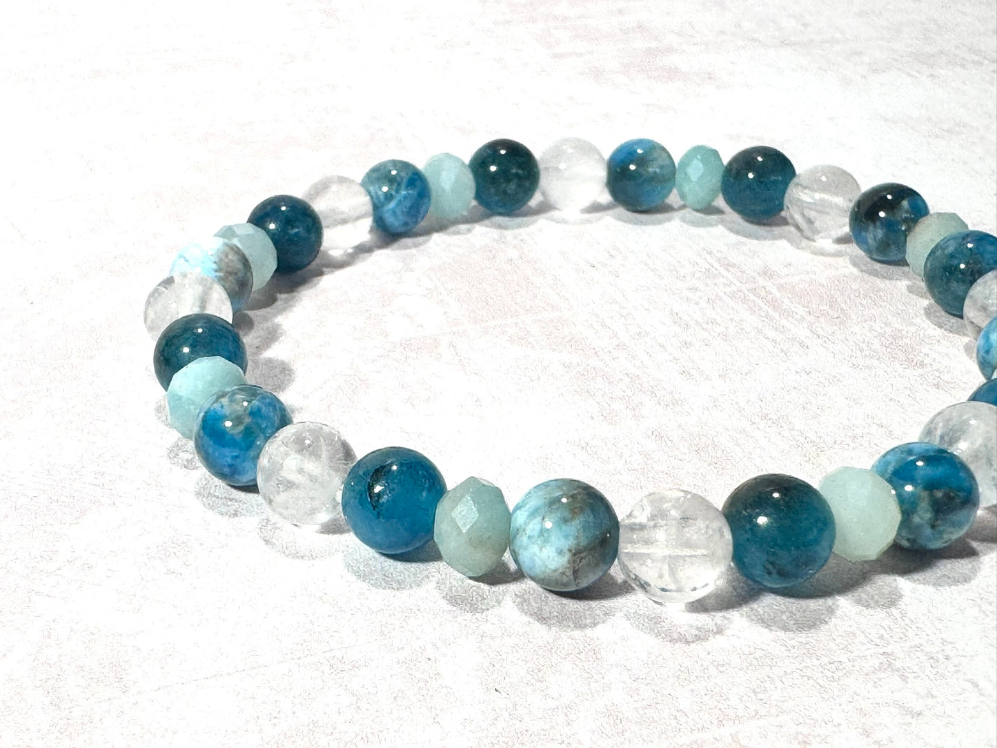 Apatite Mix Gemstone Bracelet
