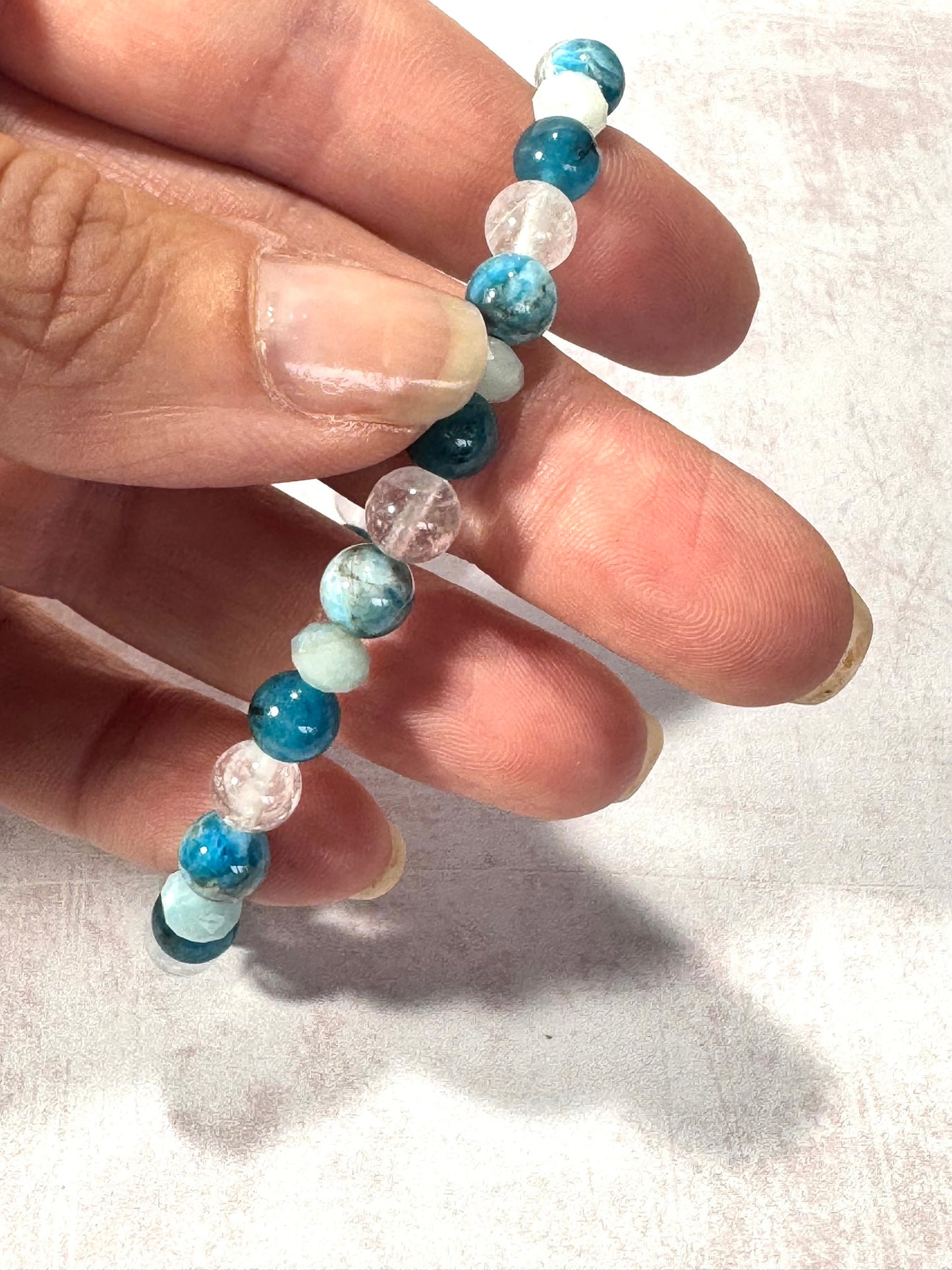 Apatite Mix Gemstone Bracelet