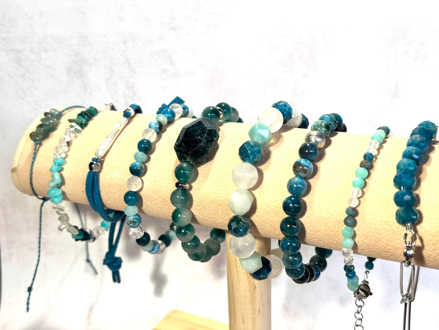 Apatite Gemstone Bracelet