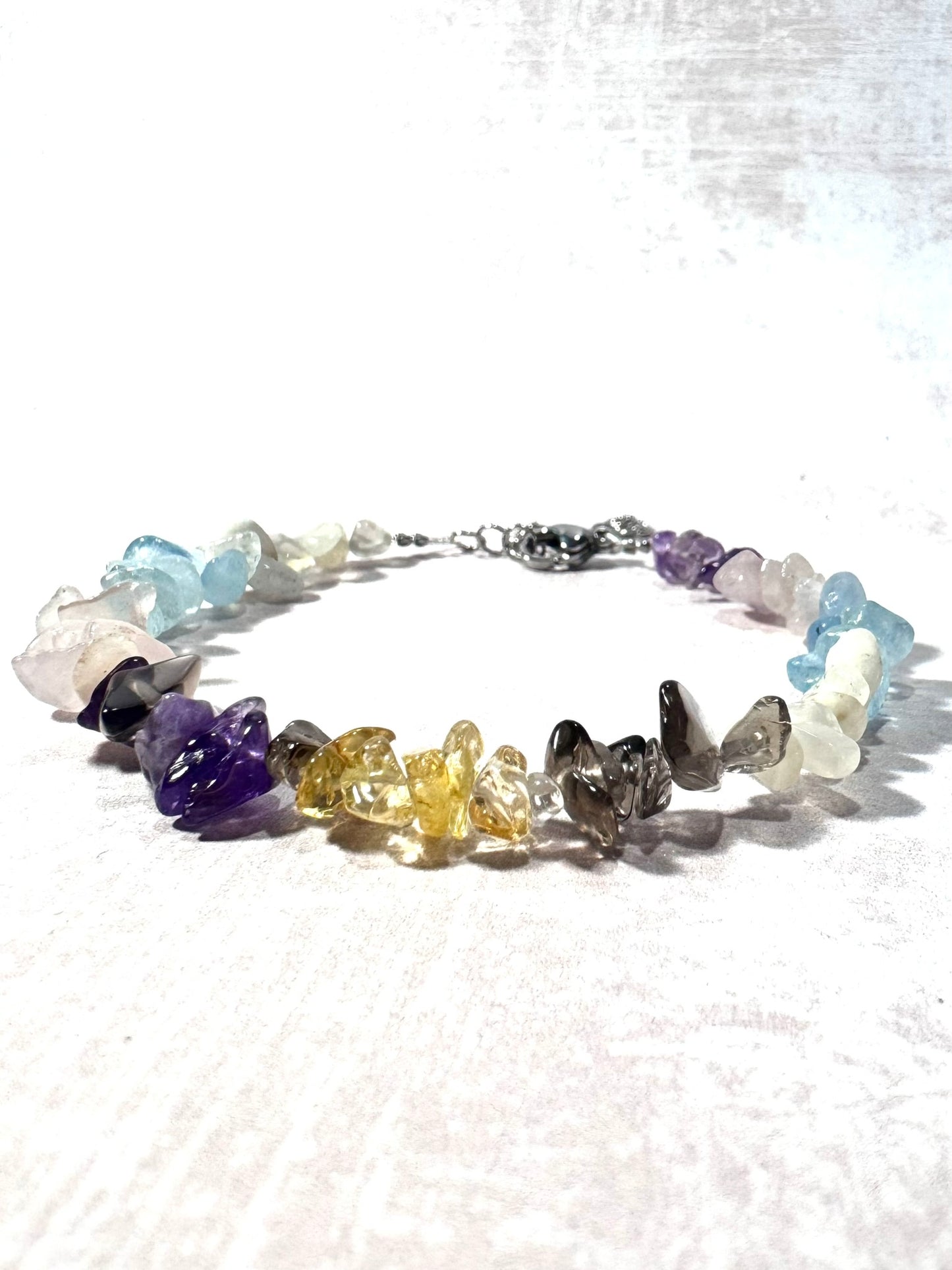 Dainty Chakra Gemstone Bracelet
