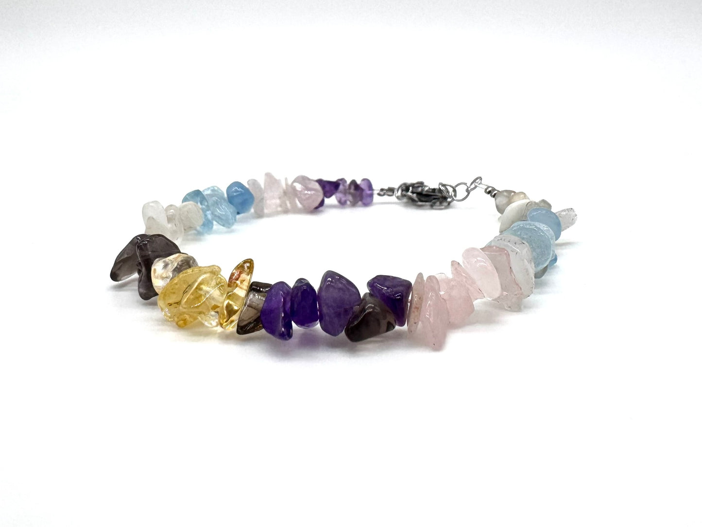 Dainty Chakra Gemstone Bracelet