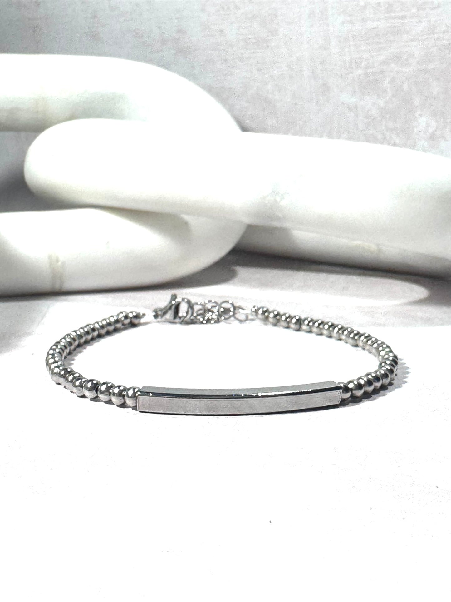 Stainless Steel Bar Bracelet