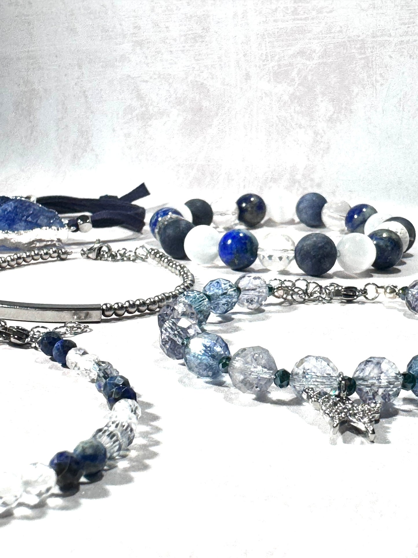 Quartz Butterfly Bracelet