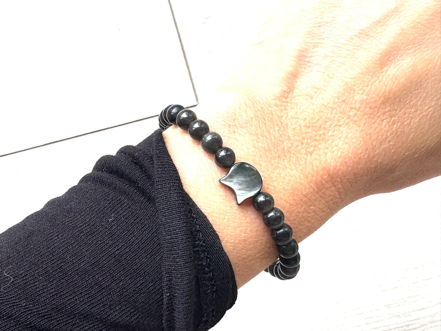 Cat's Eye Beaded Bracelet