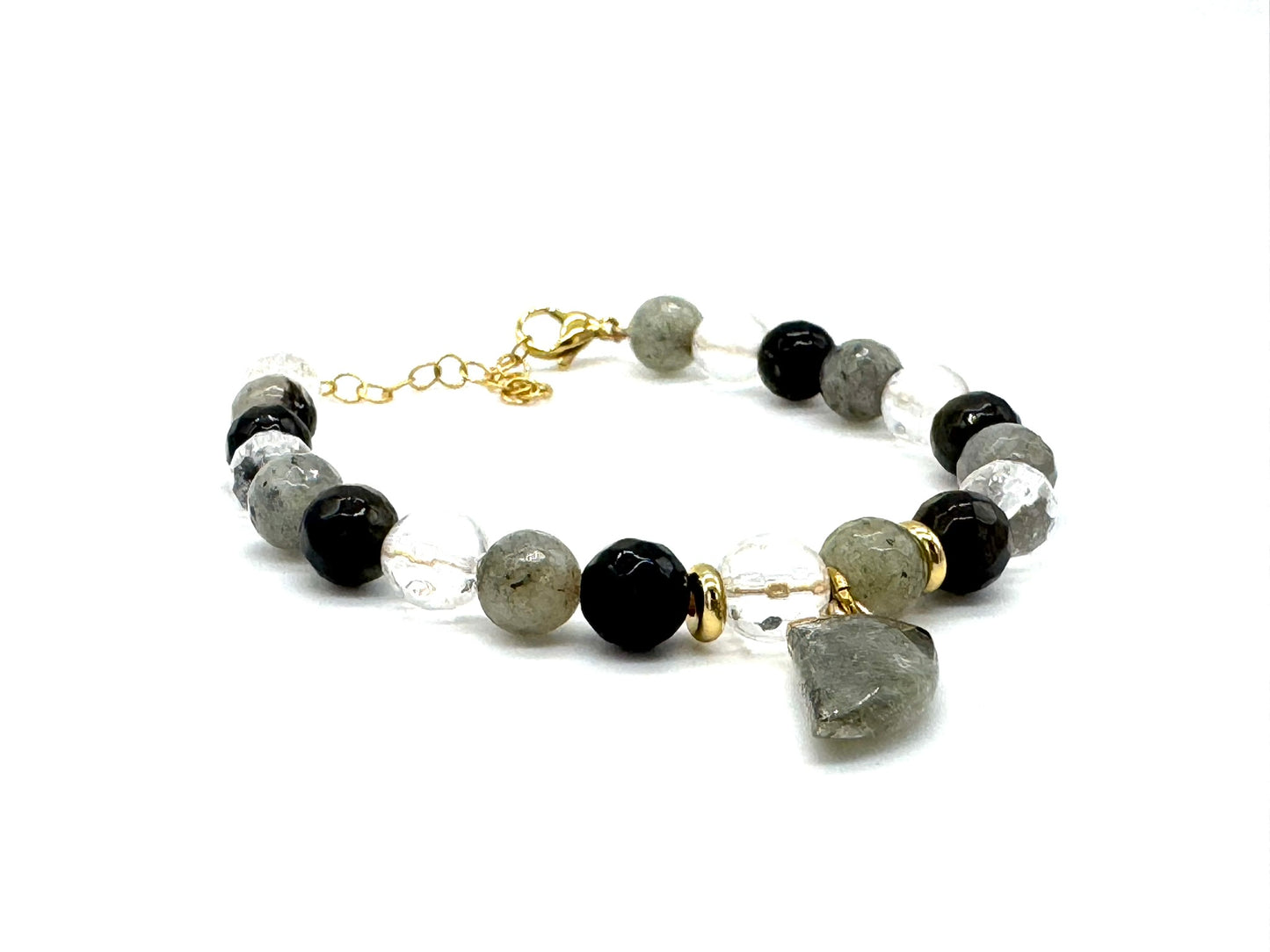 Tourmaline and Labradorite Bracelet