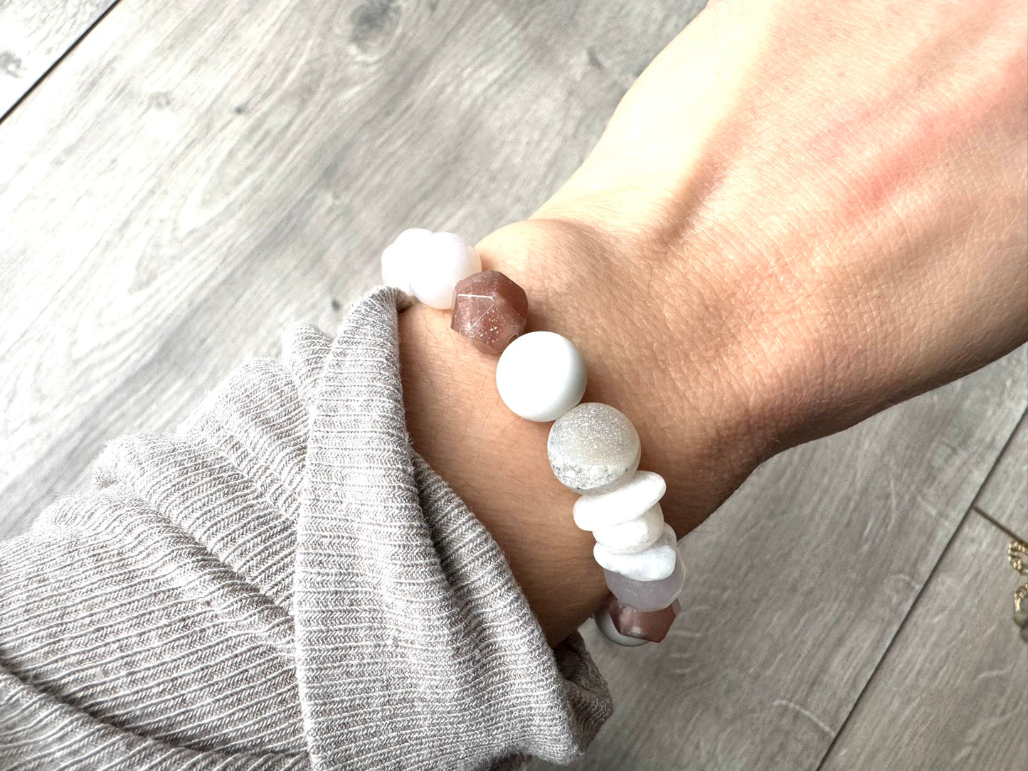 Moonstone Chunky Bracelet