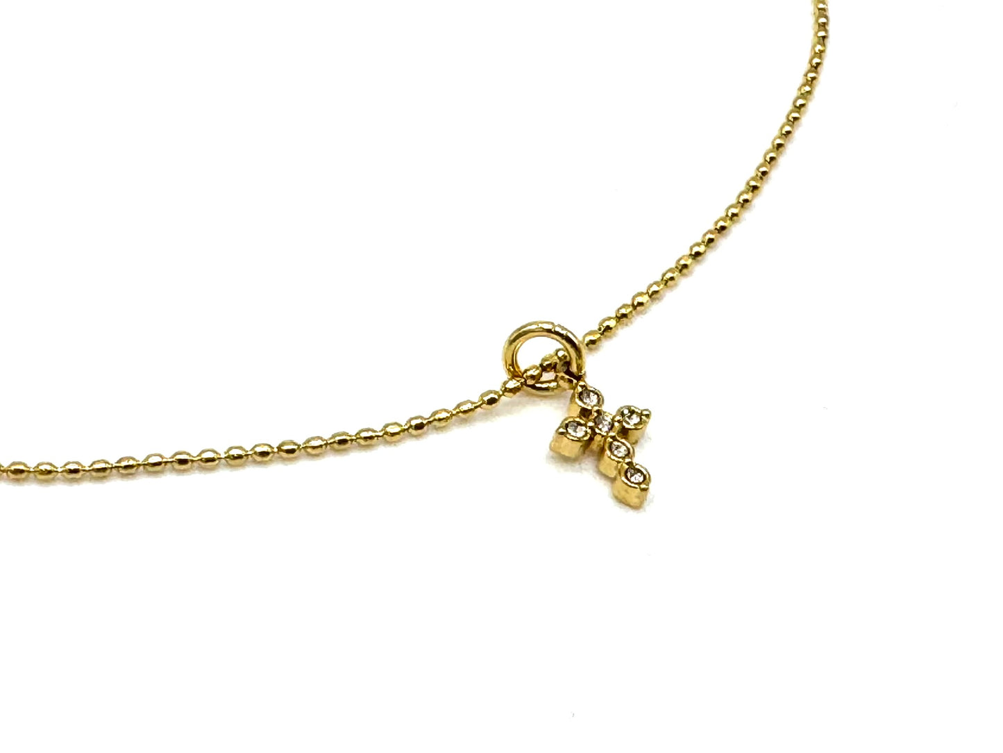 Gold Pendant Necklace - Anti tarnish and Waterproof