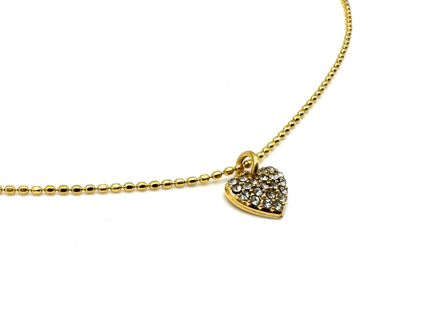 Gold Pendant Necklace - Anti tarnish and Waterproof