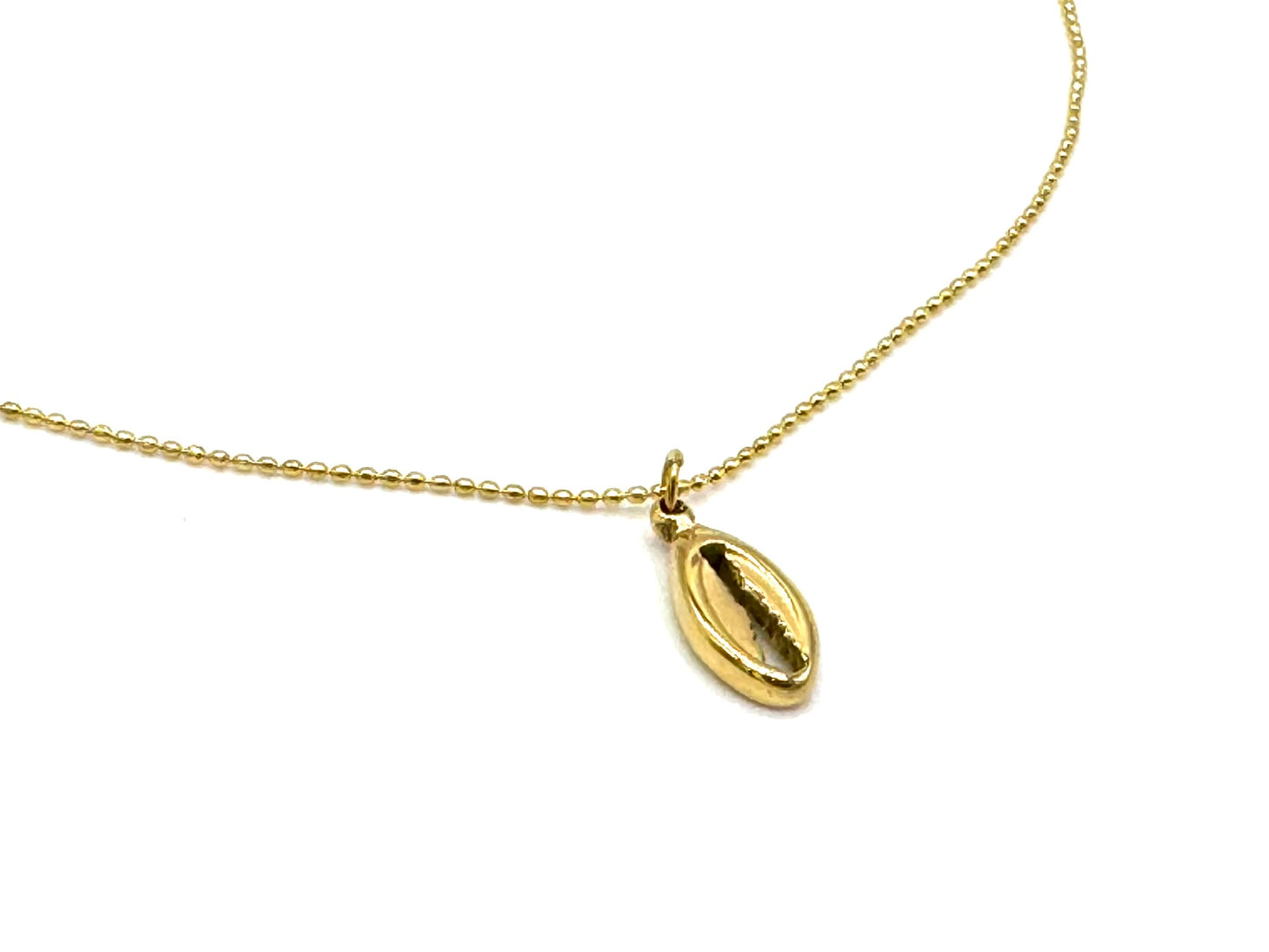 Gold Pendant Necklace - Anti tarnish and Waterproof