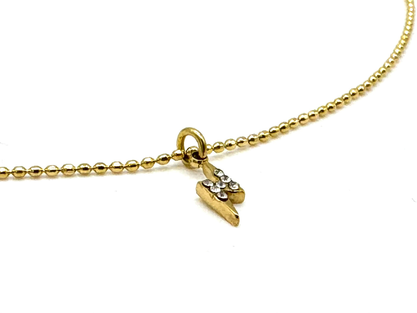 Gold Pendant Necklace - Anti tarnish and Waterproof