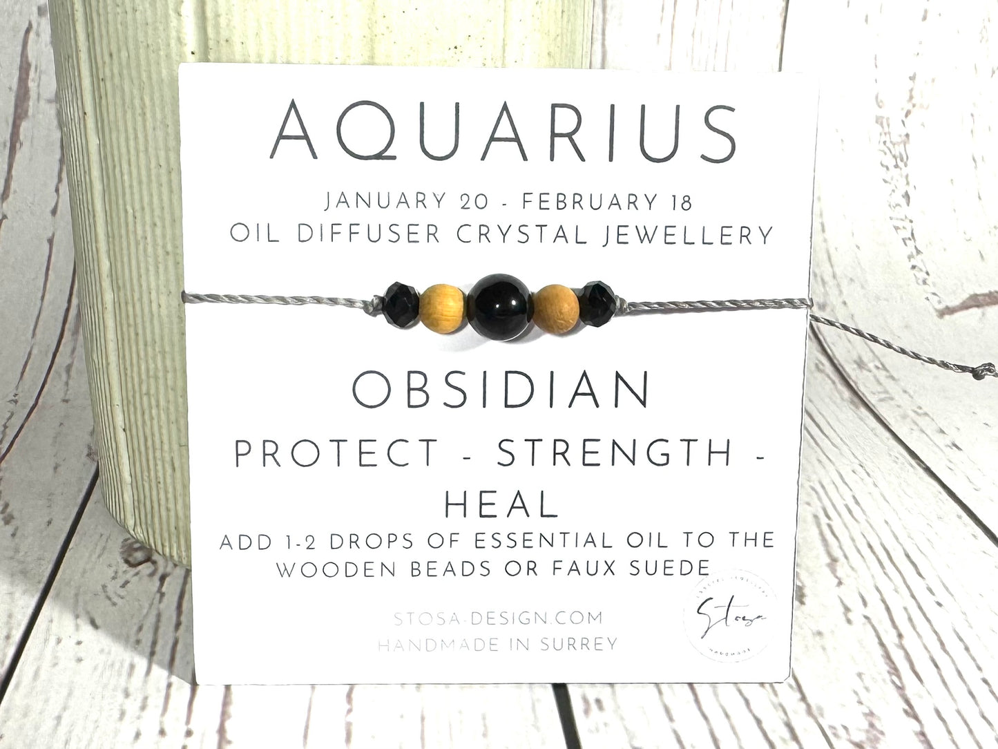 Zodiac Oil Diffuser Bracelet