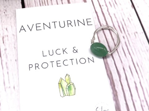 Nugget Crystal Ring