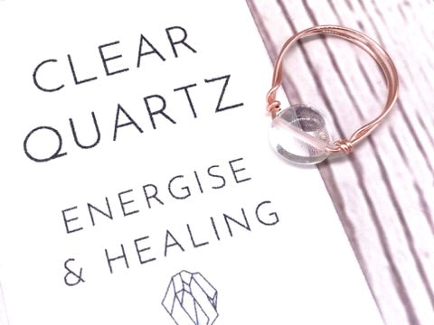 Nugget Crystal Ring