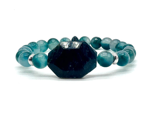 Chunky Apatite Bracelet