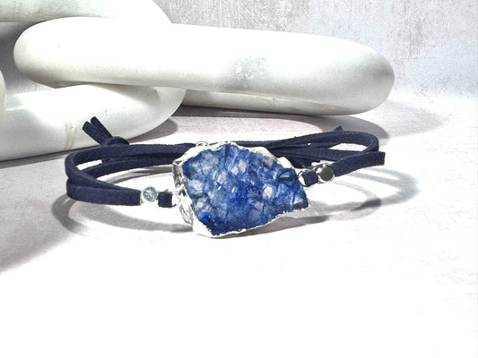 Black Agate Soft Suede Bracelet (Copy)