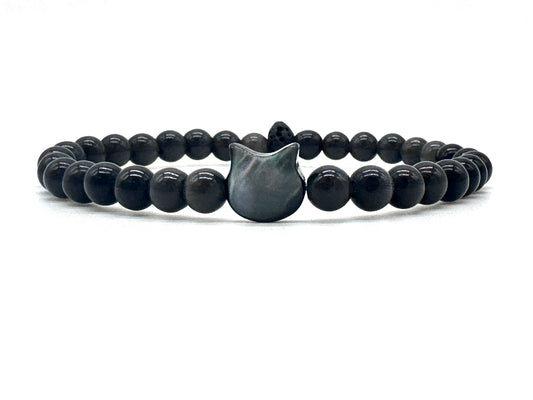 Cat's Eye Beaded Bracelet